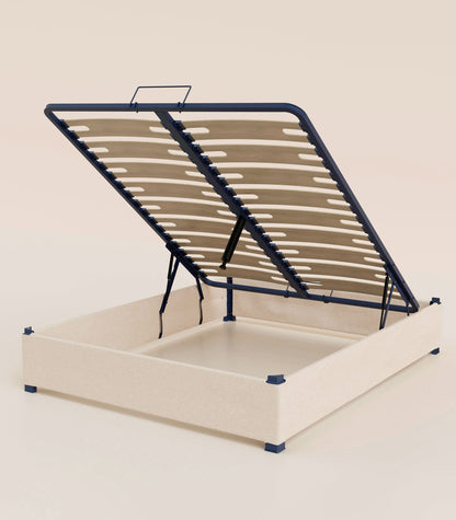 Sommier coffre Gris-Plus