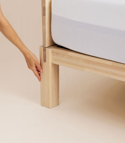Sommier en bois Sommier en bois - Bois foncé