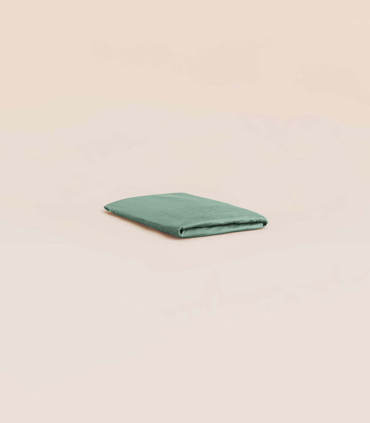 Drap housse en satin de coton Drap housse en satin de coton - Vert sauge