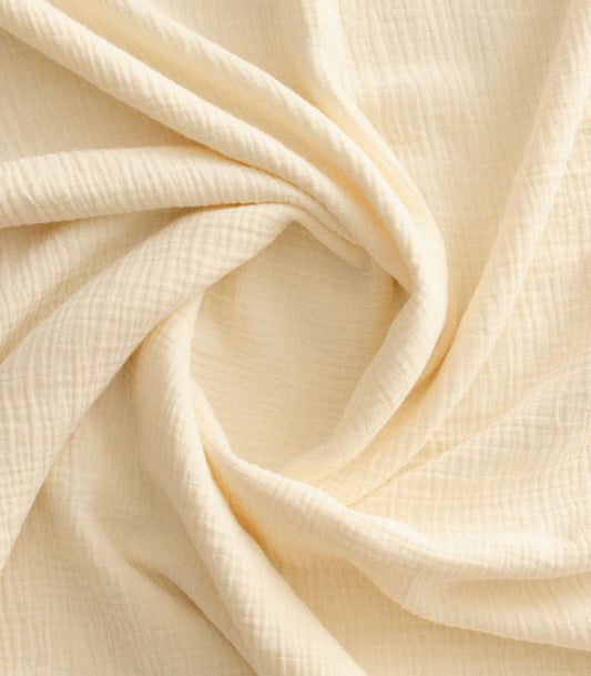 Parure en gaze de coton - Blanc vanille