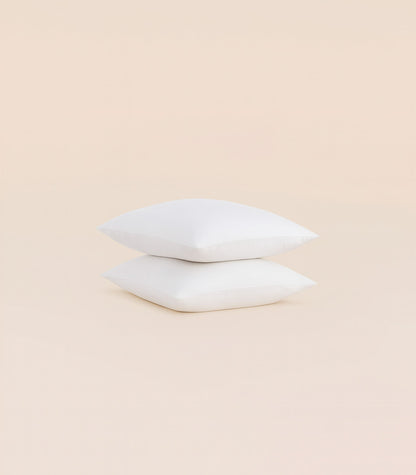Taies d'oreiller en satin de coton Taies d'oreiller en satin de coton - Blanc grand frais