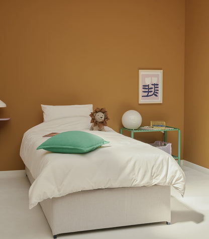 Lit coffre enfant Beige-Plus - MASQUÉ