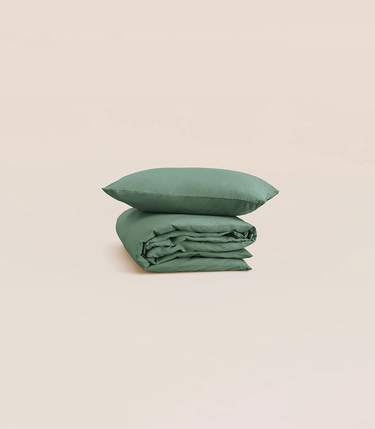Parure percale de coton bébé Parure percale de coton bébé - Vert Sauge