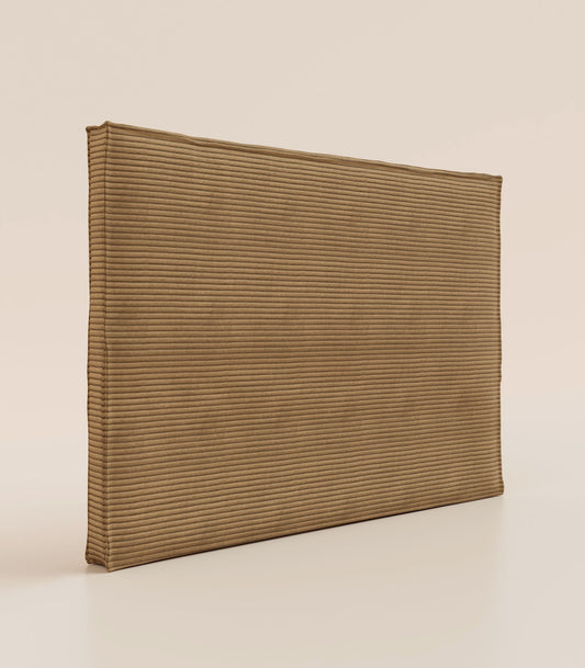 Tête de lit Grand Ours - Velours Havane