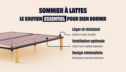 Pack Lit Confort Matelas Hybride Infinite® Air+-Infinite Air+