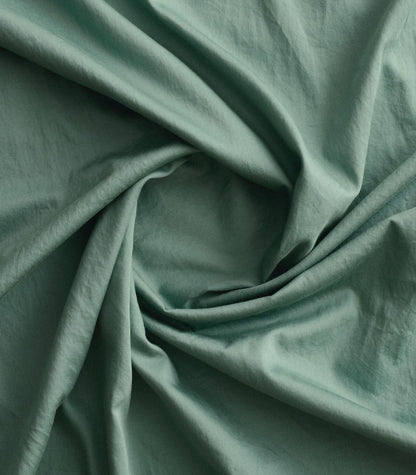 Taies d'oreiller en satin de coton Taies d'oreiller en satin de coton - Vert sauge
