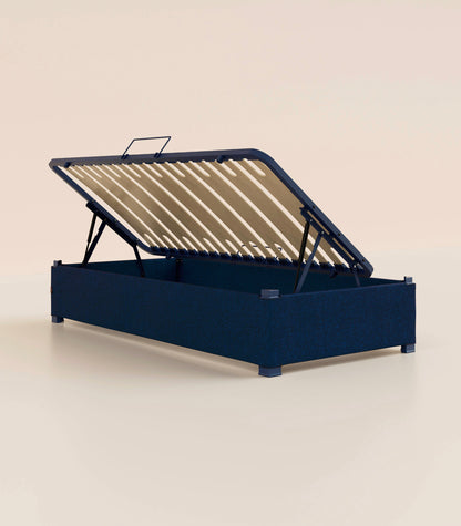 Lit coffre enfant Bleu-Plus
