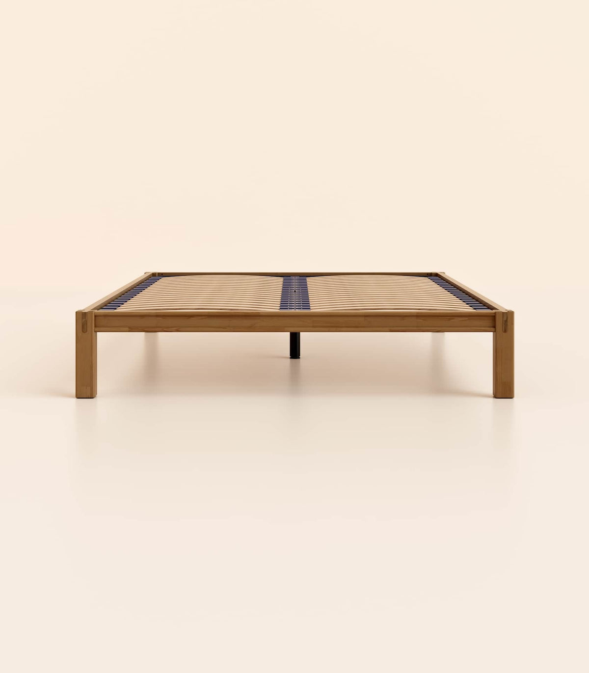Sommier en bois Bois foncé-Standard