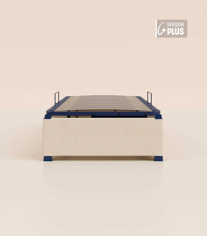 Sommier coffre Beige-Plus