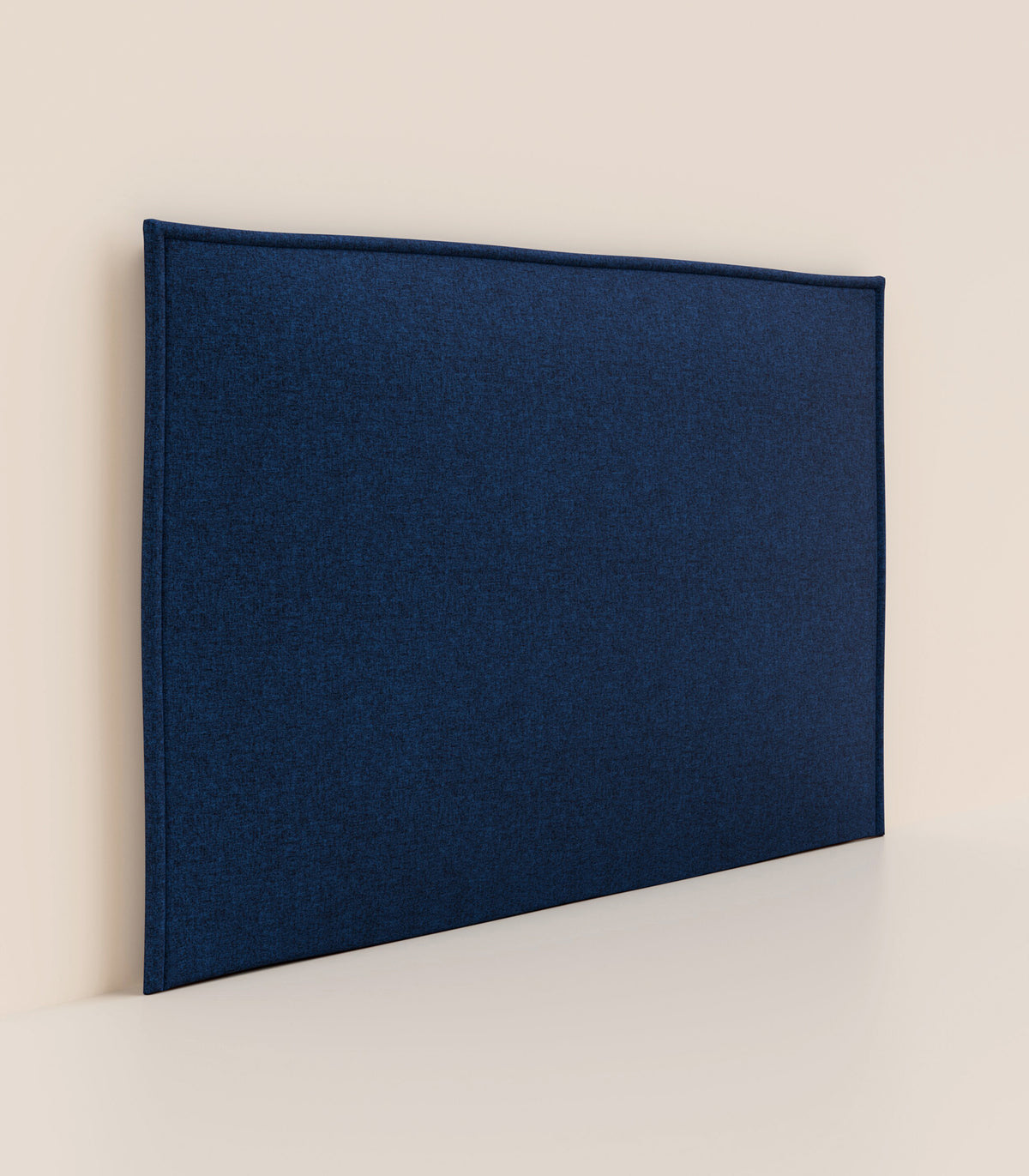 Tête de lit bleue - Image de collection